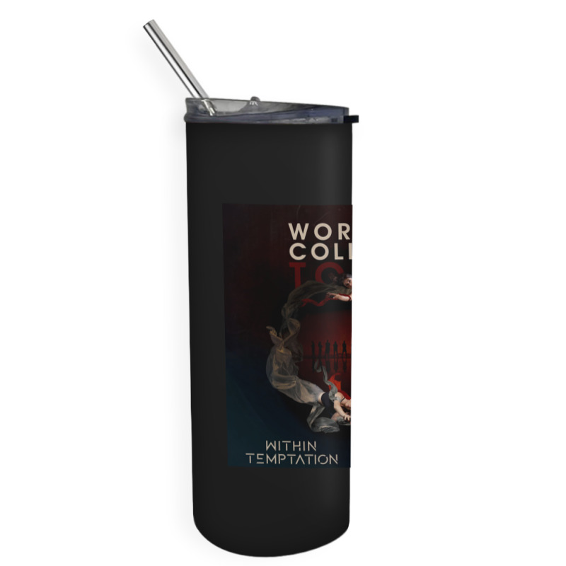 Evanescence Worlds Collide Tour 2020 Harusambil Skinny Tumbler | Artistshot