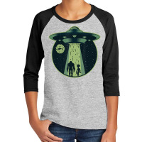 Abduction Aliens 51 Ufo Et Universe Astronaut Sci Fi Youth 3/4 Sleeve | Artistshot