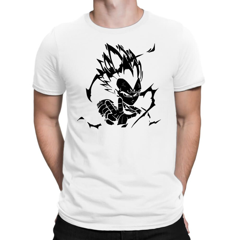 Majin Vegeta Black T-shirt | Artistshot