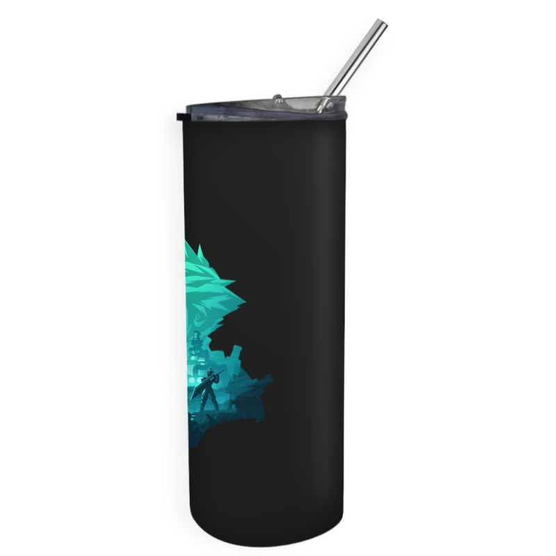 Soldier 1st Class Black Skinny Tumbler | Artistshot