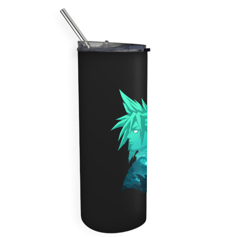 Soldier 1st Class Black Skinny Tumbler | Artistshot