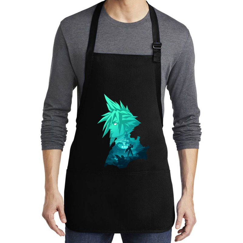 Soldier 1st Class Black Medium-length Apron | Artistshot