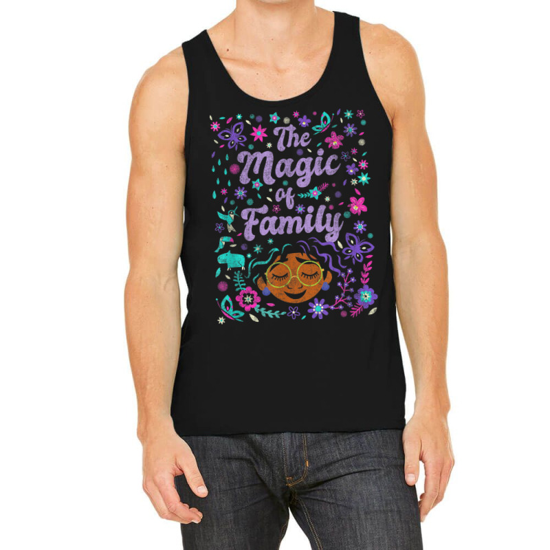 Encanto Mirabel The Magic Of Family Floral Portrait Tank Top | Artistshot