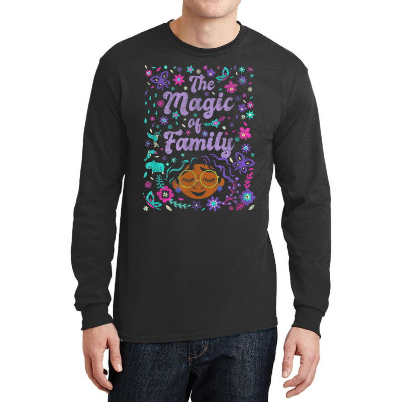 Encanto Mirabel The Magic Of Family Floral Portrait Long Sleeve Shirts | Artistshot