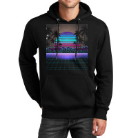 Synthwave T  Shirt Fascinating Dusk Retrowave T  Shirt Unisex Hoodie | Artistshot