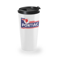 Retro Pontiac Classic Car Dealership Sign Travel Mug | Artistshot