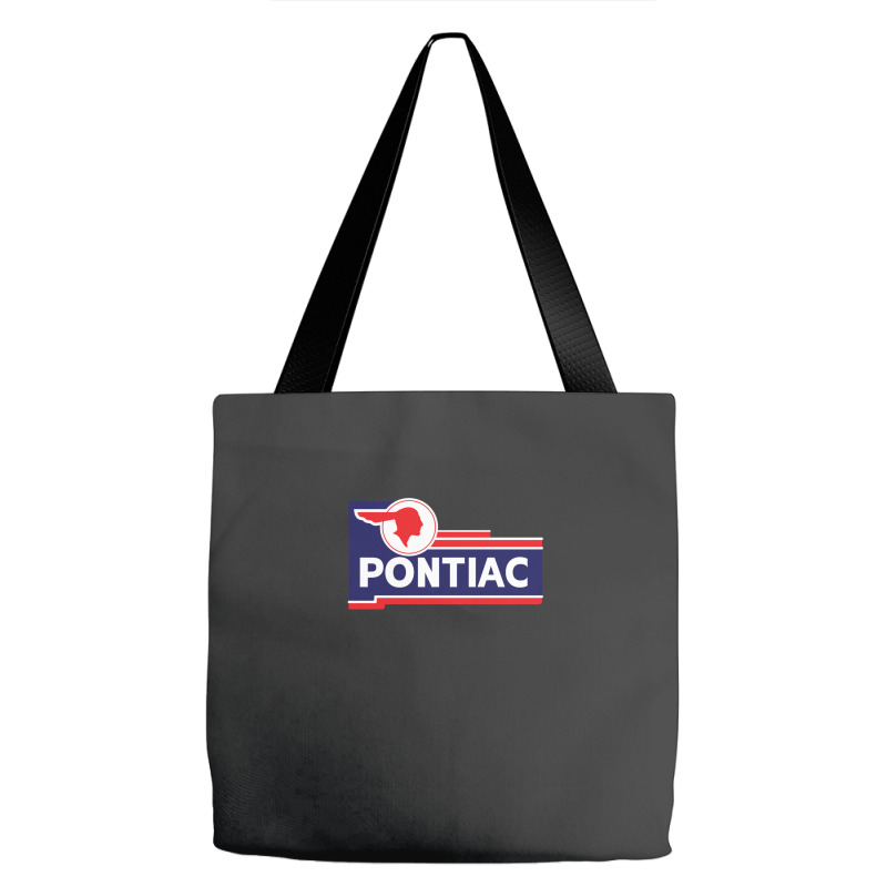 Retro Pontiac Classic Car Dealership Sign Tote Bags | Artistshot