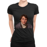 I Love Paul Dano Ladies Fitted T-shirt | Artistshot