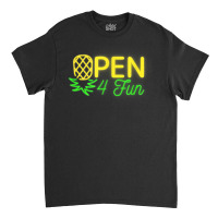 Party Mode Upside Down Pineapple Swinger Vanilla Swapping T Shirt Classic T-shirt | Artistshot