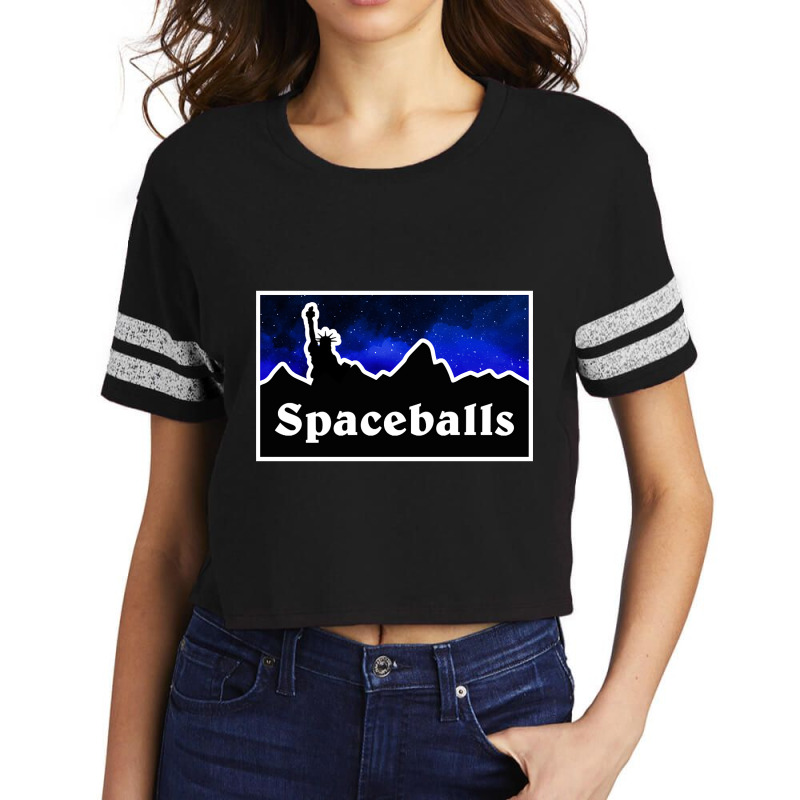 Spaceballs The T-shirt-gvwp5 Scorecard Crop Tee by Konlasa6638 | Artistshot