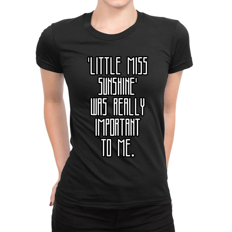 Littel. Miss Sunshine Was Really Paul Dano Art 2022 Ladies Fitted T-Shirt by VALERIEBSEIBESS | Artistshot