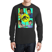 Camp Cretaceous Group Box Up Long Sleeve Shirts | Artistshot