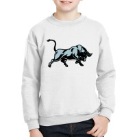 Bull Stock Market Youth Sweatshirt | Artistshot