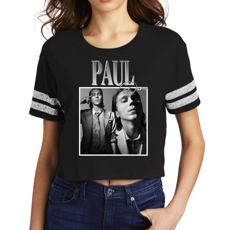 Paul Dano Scorecard Crop Tee by VALERIEBSEIBESS | Artistshot