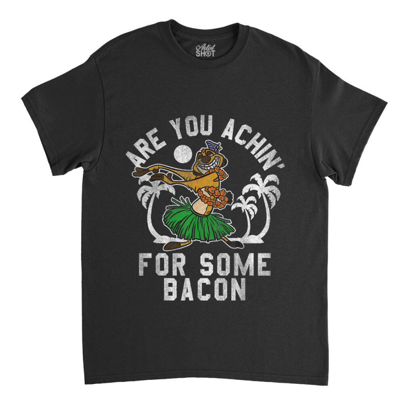 Lion & King Timon Achin_ Bacon Graphic Classic T-shirt by althubich | Artistshot