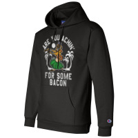 Lion & King Timon Achin_ Bacon Graphic Champion Hoodie | Artistshot