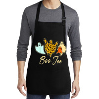 Boo Jee Leopard Halloween Medium-length Apron | Artistshot