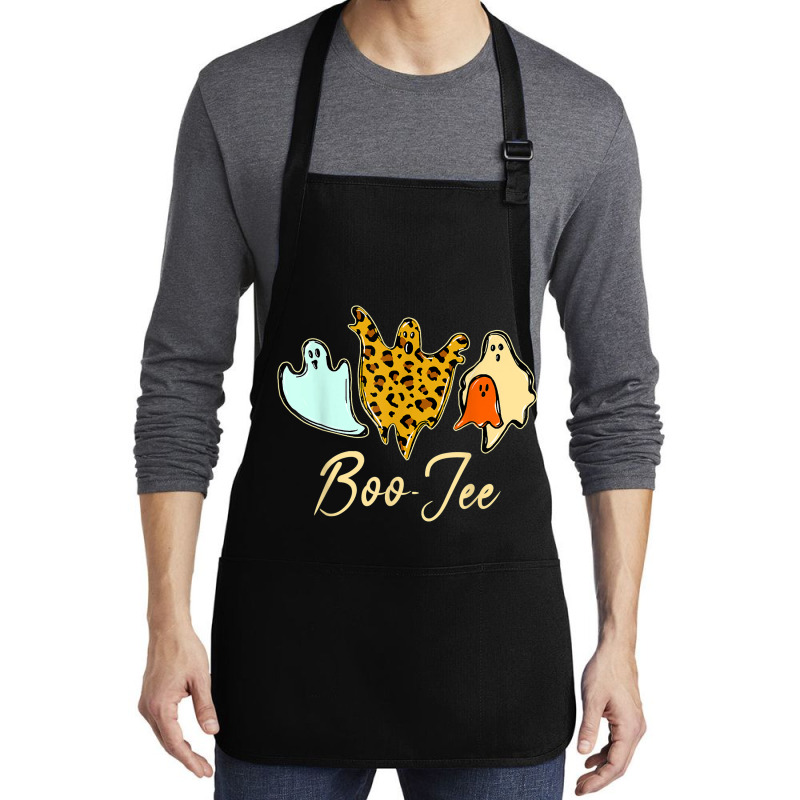 Boo Jee Leopard Halloween Medium-length Apron | Artistshot