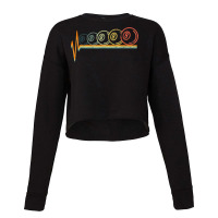 Billards Pool Eight 8 Heartbeat Gift Cropped Sweater | Artistshot