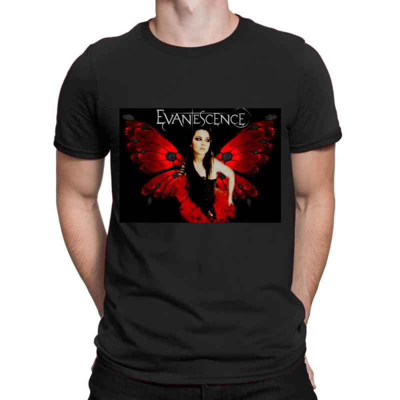 Red Rose Butterfly T-shirt | Artistshot