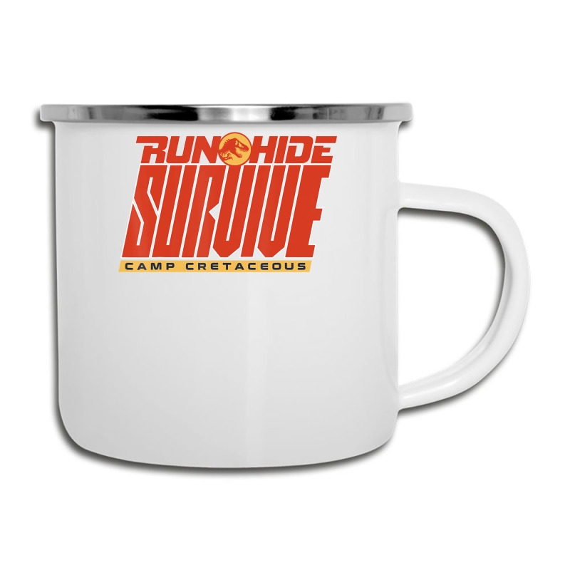 Camp Cretaceous Run Hide Survive Camper Cup | Artistshot