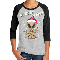 Wrapper Dj Grey Alien I Believe Design Youth 3/4 Sleeve | Artistshot