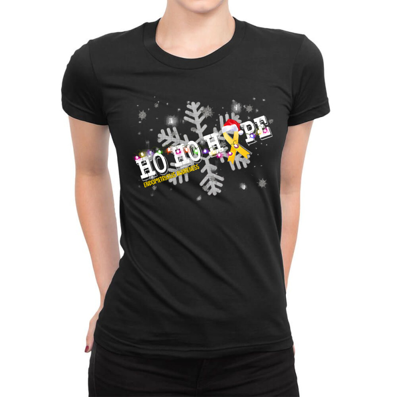 Endometriosis Awareness Fighter Endometriosis Awareness Awareness - Ho Ladies Fitted T-Shirt by cm-arts | Artistshot