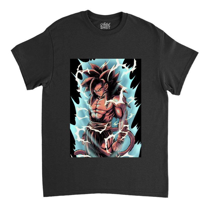 Super Saiyan 4 Goku 4 For Boyfriend Classic T-shirt | Artistshot