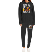 Time To Get Basted Drink Thanksgiving Turkey Day Drinker Hoodie & Jogger Set | Artistshot