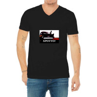 Running On Empty Blown 57 Chev V-neck Tee | Artistshot