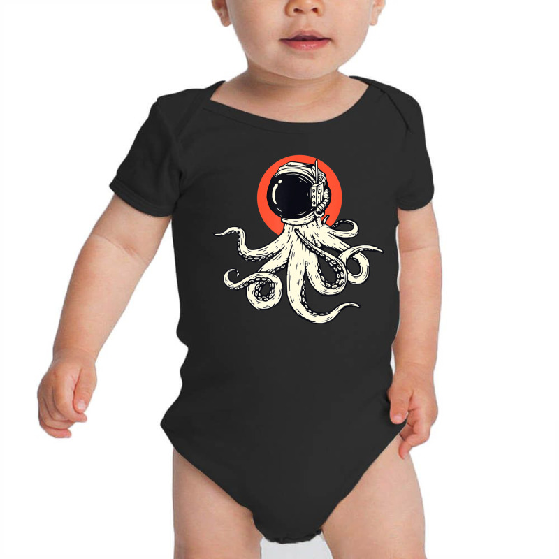 Octopus Alien Outer Space Ufo Mars Scifi Baby Bodysuit by phamkhao | Artistshot