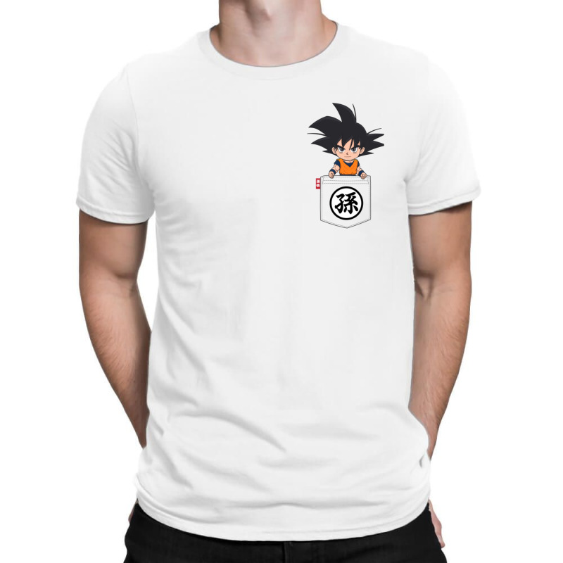 Pocket Chibi Son Goku T-shirt | Artistshot