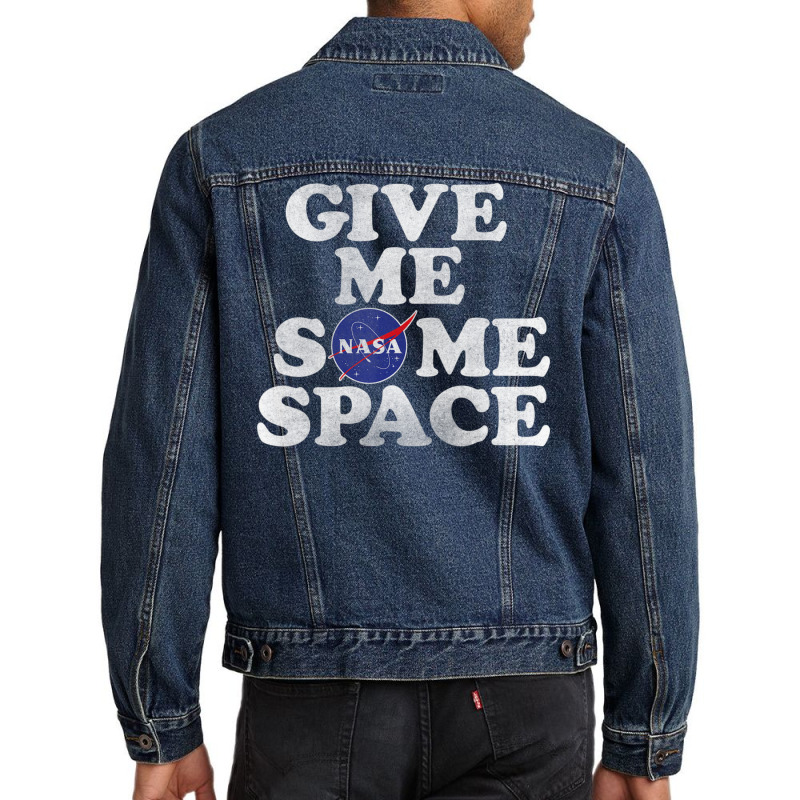 Give Me Some Space Men Denim Jacket | Artistshot