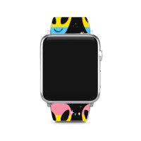 Pansexual Alien Lgbtq Pan Pride Flag Vaporwave Space Apple Watch Band | Artistshot