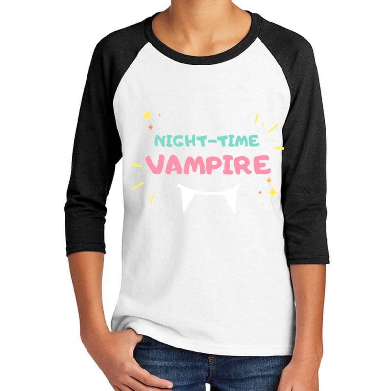 Night-time Vampire (2) Youth 3/4 Sleeve by yumgaugeteuda | Artistshot