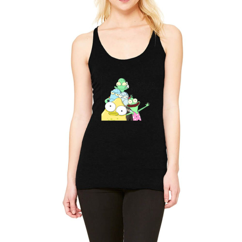 Solar Opposites Characters Racerback Tank by cm-arts | Artistshot