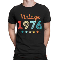 Vintage 1976 50th Birthday Retro Gift 50 Year Old T-shirt | Artistshot