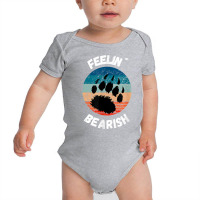 Feelin' Bearish Stock Market Bull Traders Trading Retro Gift T Shirt Baby Bodysuit | Artistshot