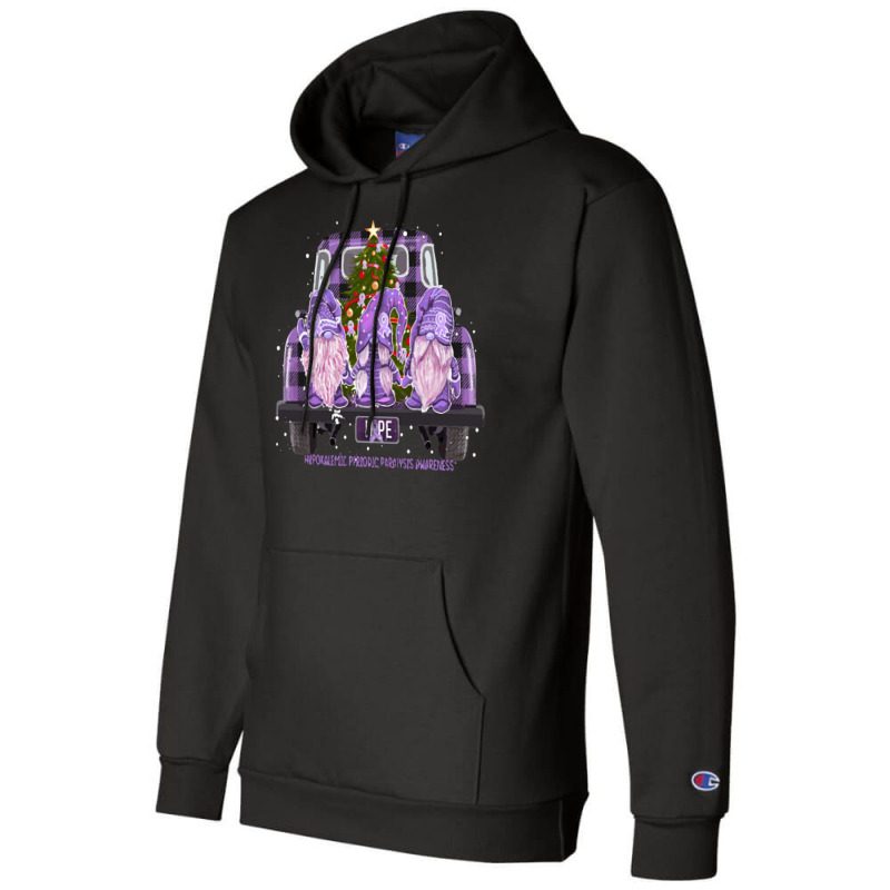 Hypokalemic Periodic Paralysis Awareness - Gnome Hope Christmas Champion Hoodie | Artistshot