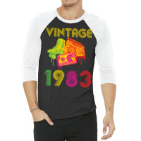 Vintage 1983 3/4 Sleeve Shirt | Artistshot