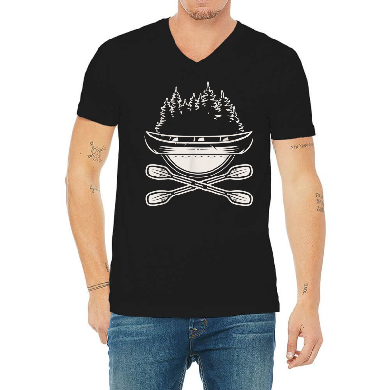 Canoe Canoeing Canoeist T Shirt V-neck Tee | Artistshot