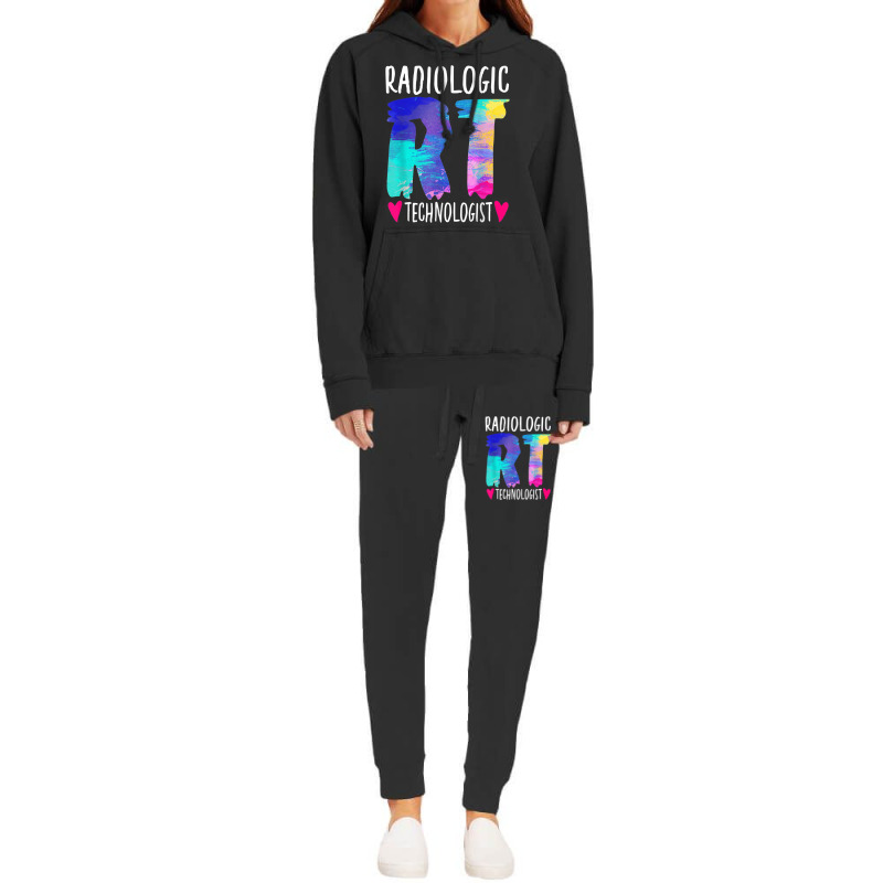 Colorful Radiologic Technologist Rt Radiology X-ray Rad Tech Hoodie & Jogger set by RutheSanmartin | Artistshot