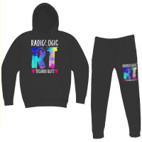 Colorful Radiologic Technologist Rt Radiology X-ray Rad Tech Hoodie & Jogger Set | Artistshot