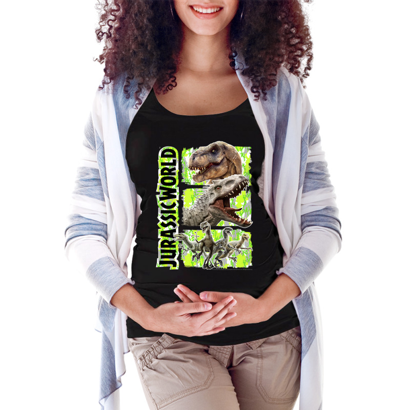 Dinosaurs Bad Boys Of The Island Maternity Scoop Neck T-shirt by ledao | Artistshot