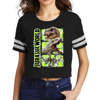 Dinosaurs Bad Boys Of The Island Scorecard Crop Tee | Artistshot