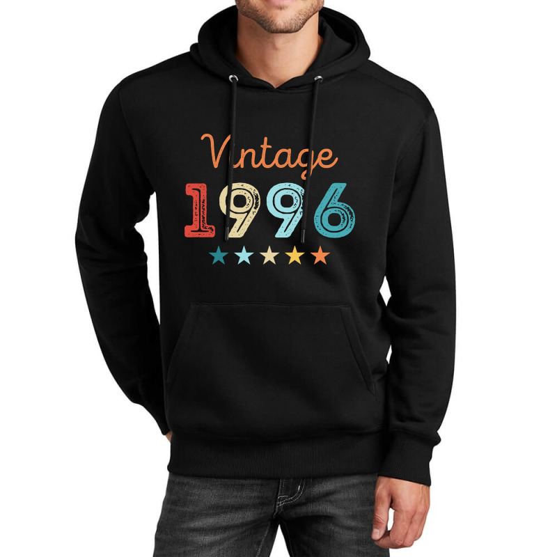 Vintage 1996 30th Birthday Retro Gift 30 Year Old Unisex Hoodie | Artistshot