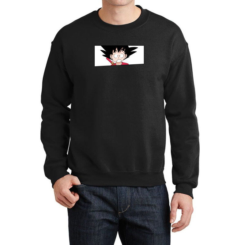 Surprised Goku Gift Crewneck Sweatshirt | Artistshot