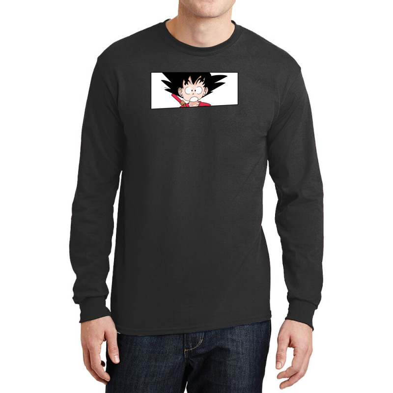 Surprised Goku Gift Long Sleeve Shirts | Artistshot