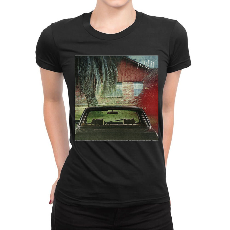 Arcade Fire The Suburbs Classic Ladies Fitted T-Shirt by MICHAELSCOTTREXEL | Artistshot