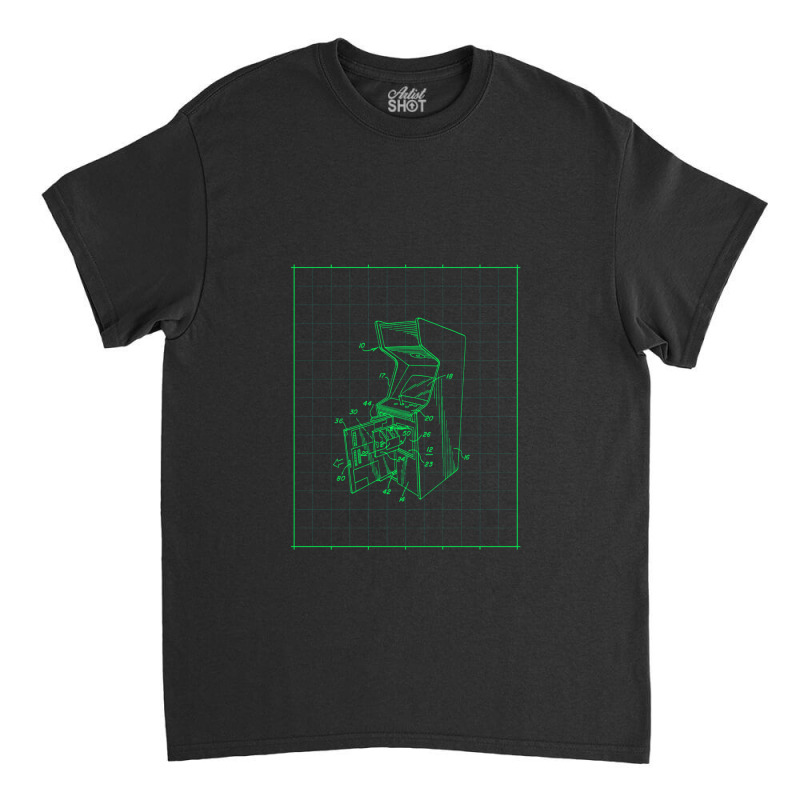 Arcade Machine Classic T-shirt by RobertTaylor | Artistshot